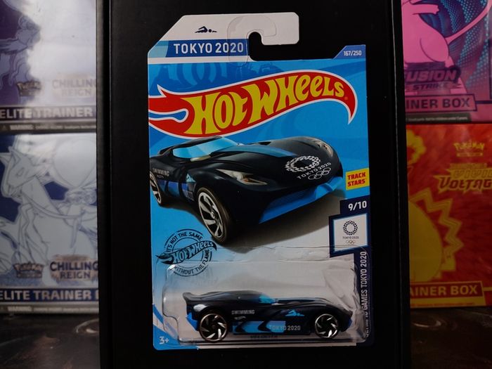 Velocita ! Black ! Swimming ! from Olympic Games Tokyo 2020 Series ! Hot Wheels ! Mattel !