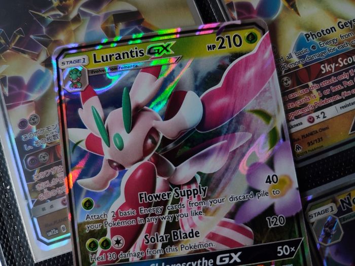 Lurantis GX ! Ultra Rare ! from Sun & Moon Set ! 2017 ! Pokemon Card !