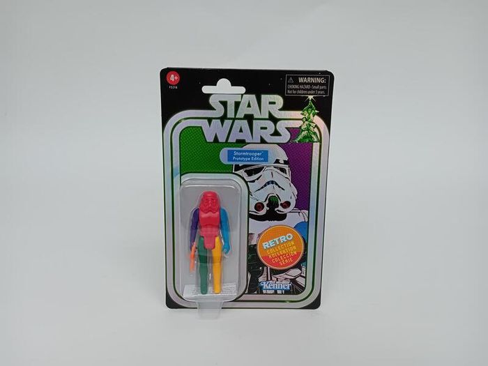 Star Wars Retro Collection Stormtrooper Prototype Edition 3.75 (Red Torso) Hasbro