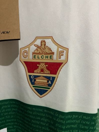 Elche FC soccer jersey XXL