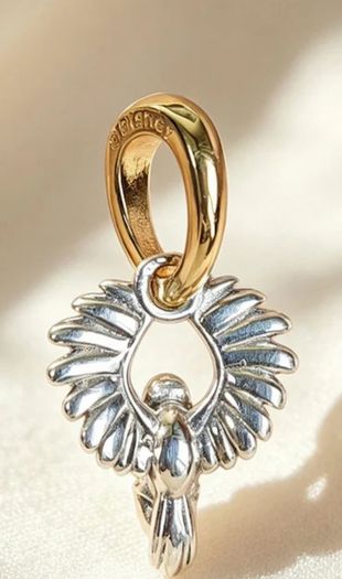 Pandora Disney Maleficents Raven Dangle Charm  Sleeping Beauty