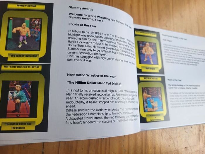Wrestling Figure Photobook