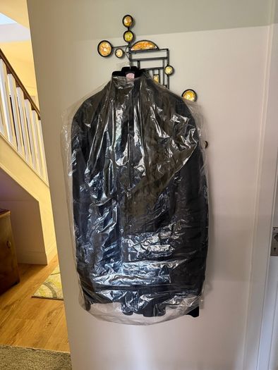 Vintage Italian Leather Coat Matrix Style XXL