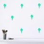 Ice Cream Wall Decal, Ice Cream Sticker, Baby Wall Decal, Ice Cream Pattern, Baby room ice cream decal, Gif ideas, Nursery Ice Cream Image 4