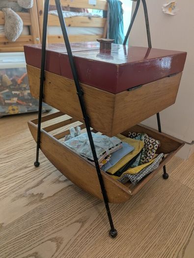 Vintage Sewing and Craft Sewing Box