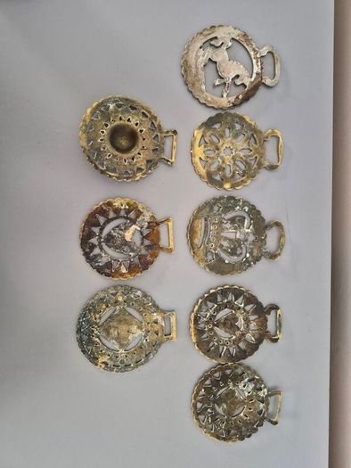 Antique  Horse Brass: Vintage Harness Ornament