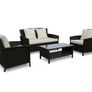 Newport 4 Seater Patio Garden Set + Table Image 3