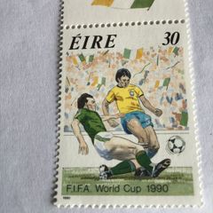 1990 Irish stamp - World Cup