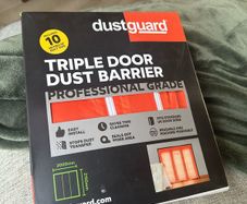 Dustguard Triple door dust barrier for renovation