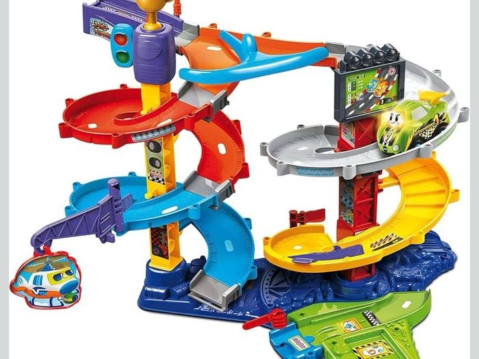 VTech Baby VTech Tut Tut Baby Speedster, 2-in-1 Turbo Tower, Large Tower Playset