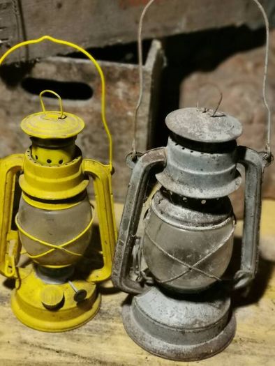 2 old lamps