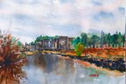 markee Castle Sligo watercolor