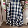 dress Bnwt paise asymmetrical gingham check dress size 10 Image 2