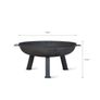 Foscot Fire Pit Medium GT10 Image 3