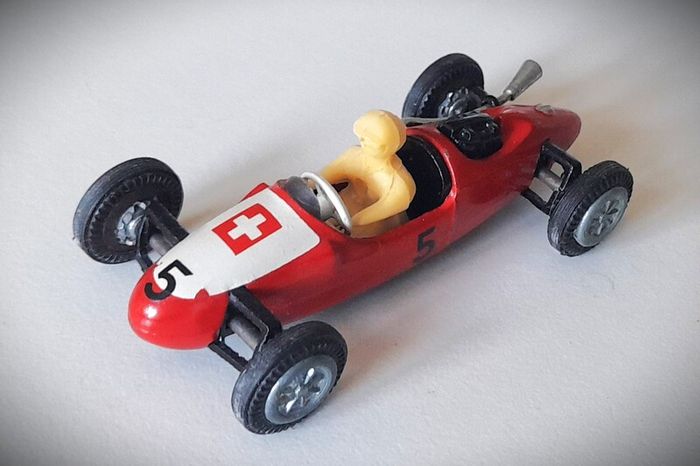 Diecast Vintage Tekno Cooper Norton Midget Car - Very Good Condition/Good Original Box