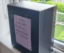 HP Prodesk Intel i5, M.2 SSD, WiFi + Bluetooth