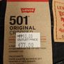 Levis brand new women 501 Crop Jeans, color black , size 26 Image 3