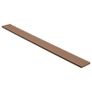 WPC Solid Decking Boards with Accessories 20m(sqr) 2.2m Light Brown Image 6