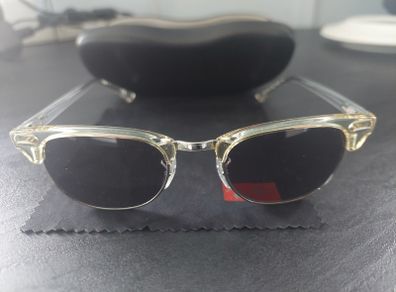 Ray Ban Transparent frame Clubmaster Optics - RB154 - immaculate condition/ never worn