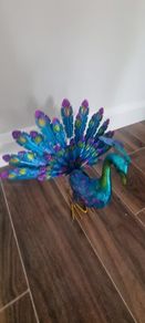 Peacock Metal Ornament