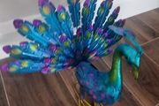 Peacock Metal Ornament