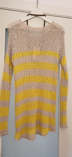 Linea WEEKEND Striped Cotton Knit Sz L (Fit 10-12UK) - Bnwt Rrp 55