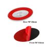 Front 86mm and Rear 90mm 3D Aluminium Logo Land Rover Emblem Car Front Sticker Rear Trunk Badge For Land Rover Range Rover Freelander Discovery Defender Image 2