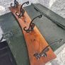 Vintage cast iron 8 hook wall coathanging rail Image 5