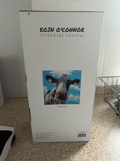 Eoin O'Connor for Tipperary Crystal - "Tinahely Girl" Fine Porcelain Vase