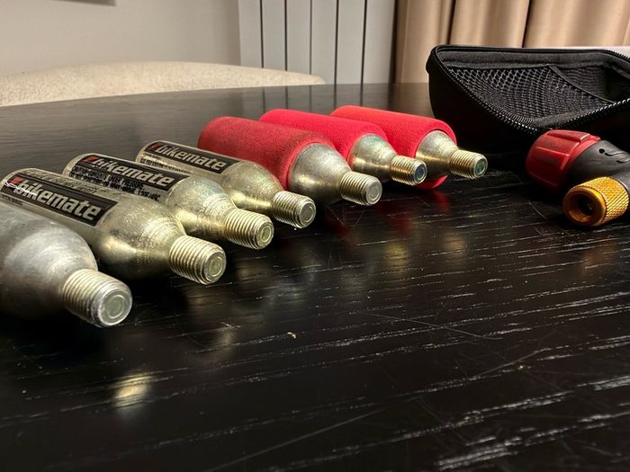 Bike CO2 Cartriges and Cover