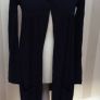 cardigan navy longline cardigan with hood Image 2