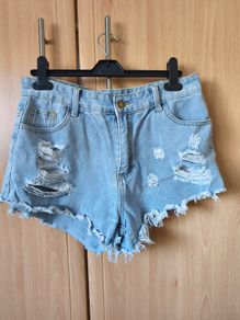 Jeans shorts size small Large