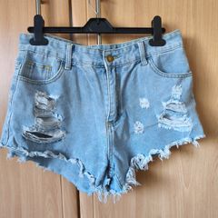 Jeans shorts size small Large