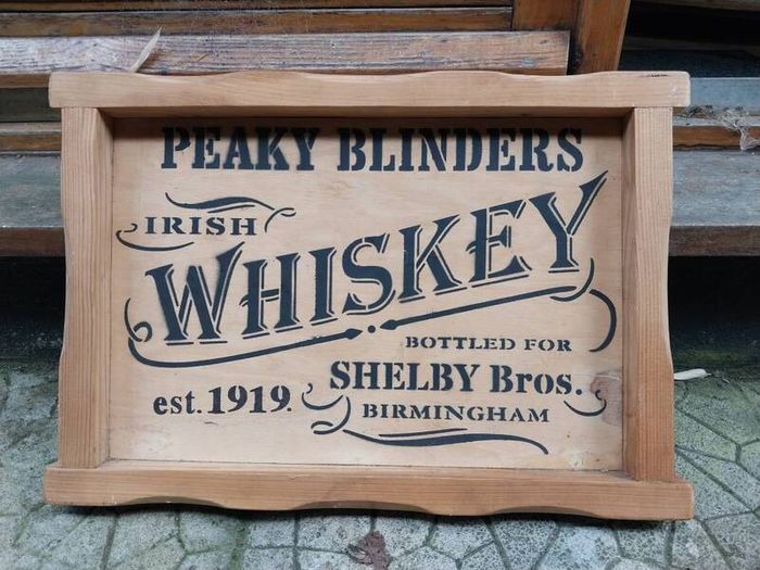 Pub Home Bar Man Shed Sign / Tray
