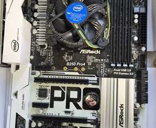 ASRock B250 Pro4 ATX Motherboard + Intel i5-6400 (optional RAM available)