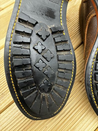 Truman Waxed Olive Captoe 8.5E