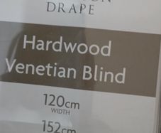 wooden blinds
