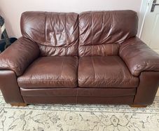 Leather sofas