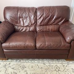 Leather sofas