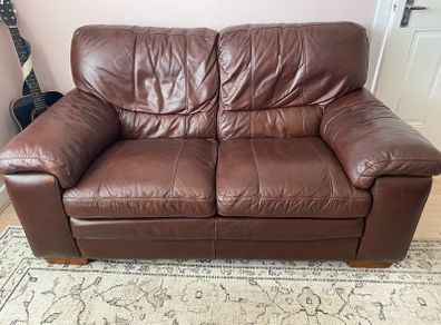 Leather sofas