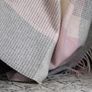 Foxford wool and cashmere throw blanket Image 6