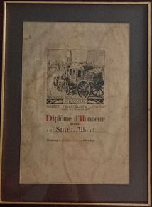 1800s Albert Sigel Strasboug Societe Philatelique Union Postal History Collection