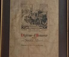 1800s Albert Sigel Strasboug Societe Philatelique Union Postal History Collection
