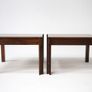 Vintage Pair of Swedish Rosewood Side Tables by Invgar Stockum, 1965 Image 3
