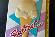 vintage ice cream sign