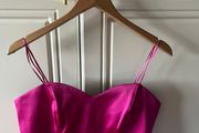 ladies satin crop top new bnwt