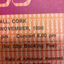 Original Authentic Status Quo Concert Ticket "Rocking All Over The Years Tour" CITY HALL CORK, IRELAND 1990 Image 9