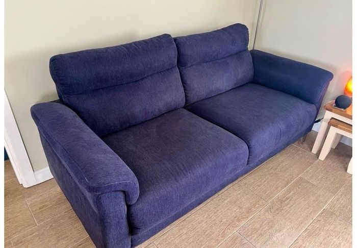 couches 2 and 3 seater Roxy Navy Blue