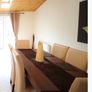 Solid Wood Dining Table and Sideboard Set Image 2