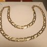 Hard Gold Plated Sterling Silver Italian Made Chain Image 6